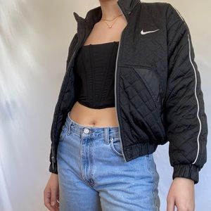 AMAZING VINTAGE 90S NIKE BOMBER JACKET‼️🤩🥶